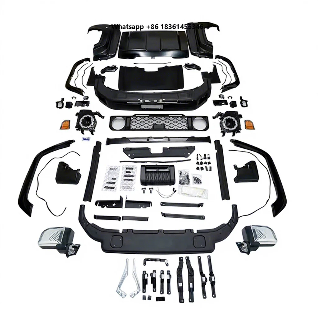 

Maictop 1:1 Upgrade Kit Front Bumper Body Kits for Land Cruiser LC79 LC78 LC76 Upgrade to New Model 2024 LC71