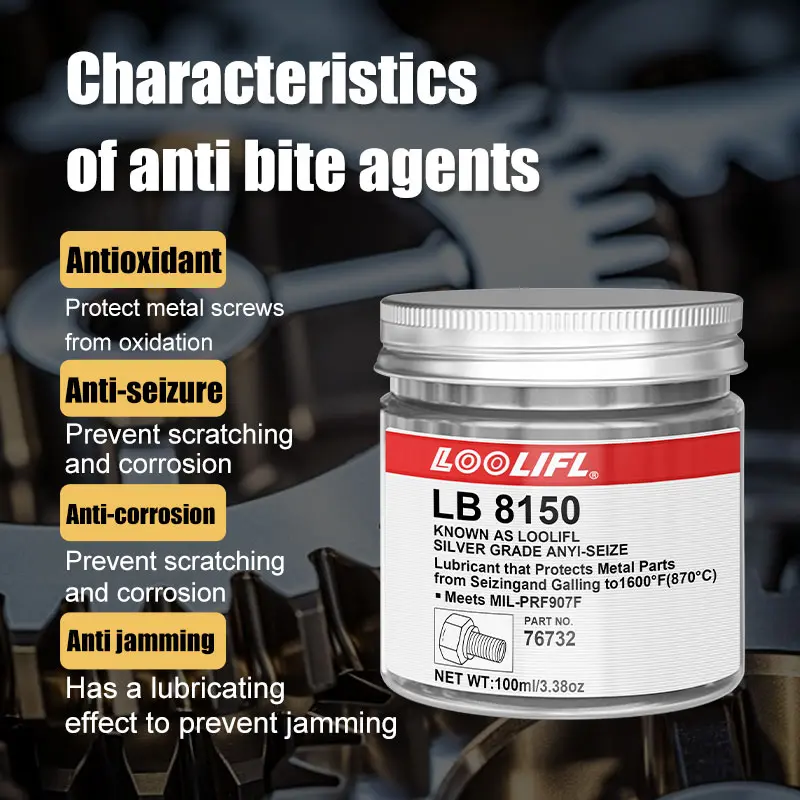 8150 Anti-Seize Lubricant Prevents Galling Corrosion Seizing Refined Blend Aluminum Copper and Graphite Lubricants, Brake Grease