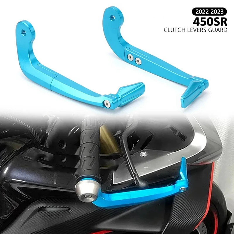 Motorcycle Handlebar Grips Brake Clutch Levers Handle Bar Guard Protector For CFMOTO 450SR 450 SR 2022 2023