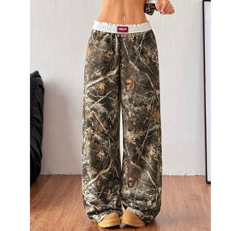 

Женские модные повседневные брюки свободного покроя, модные универсальные брюки