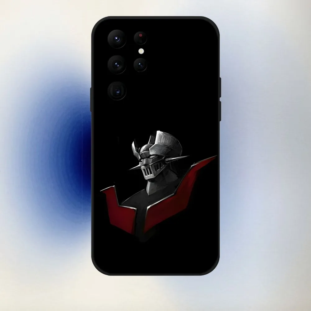 Mazinger Z Robot  Phone Case For Samsung S24,23,22,30,21,10,9,Ultra,Plus,Lite,FE,5G Black Soft Case