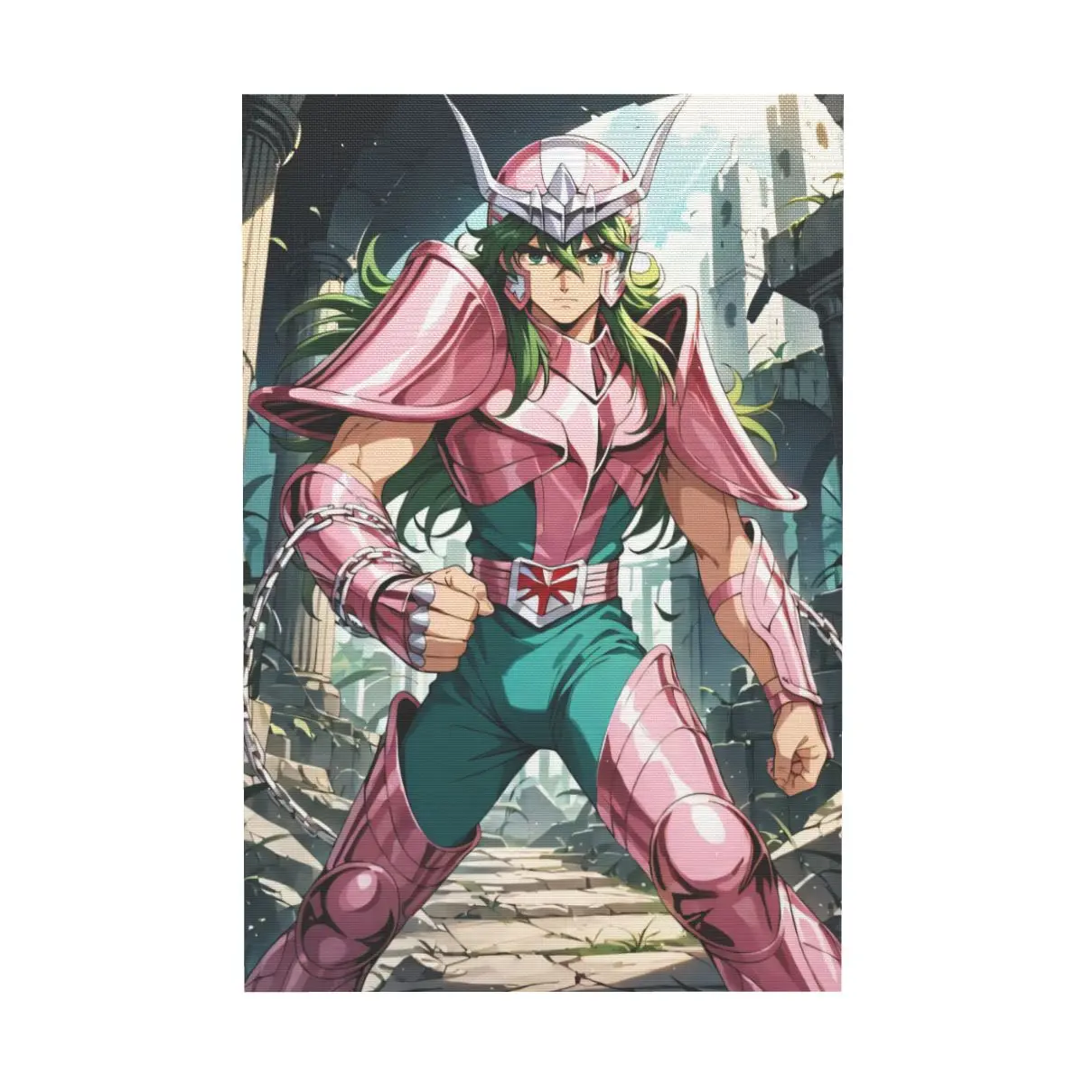 

Office Canvas Wall Art,16x24inch,BedRoom Decoration,Saint Seiya,Bronze Saint,Gold Saint,Seiya,Shun,Shiryu,Hyoga,Ikki Andromeda
