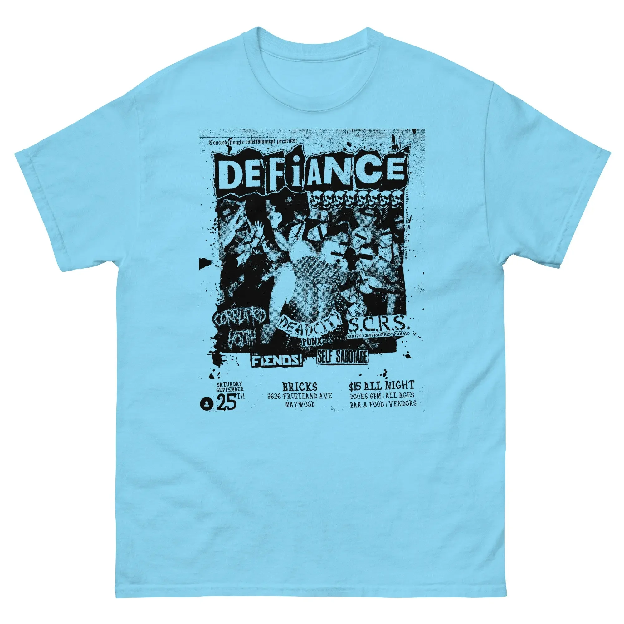 تي شيرت كلاسيكي للرجال من Punk #1