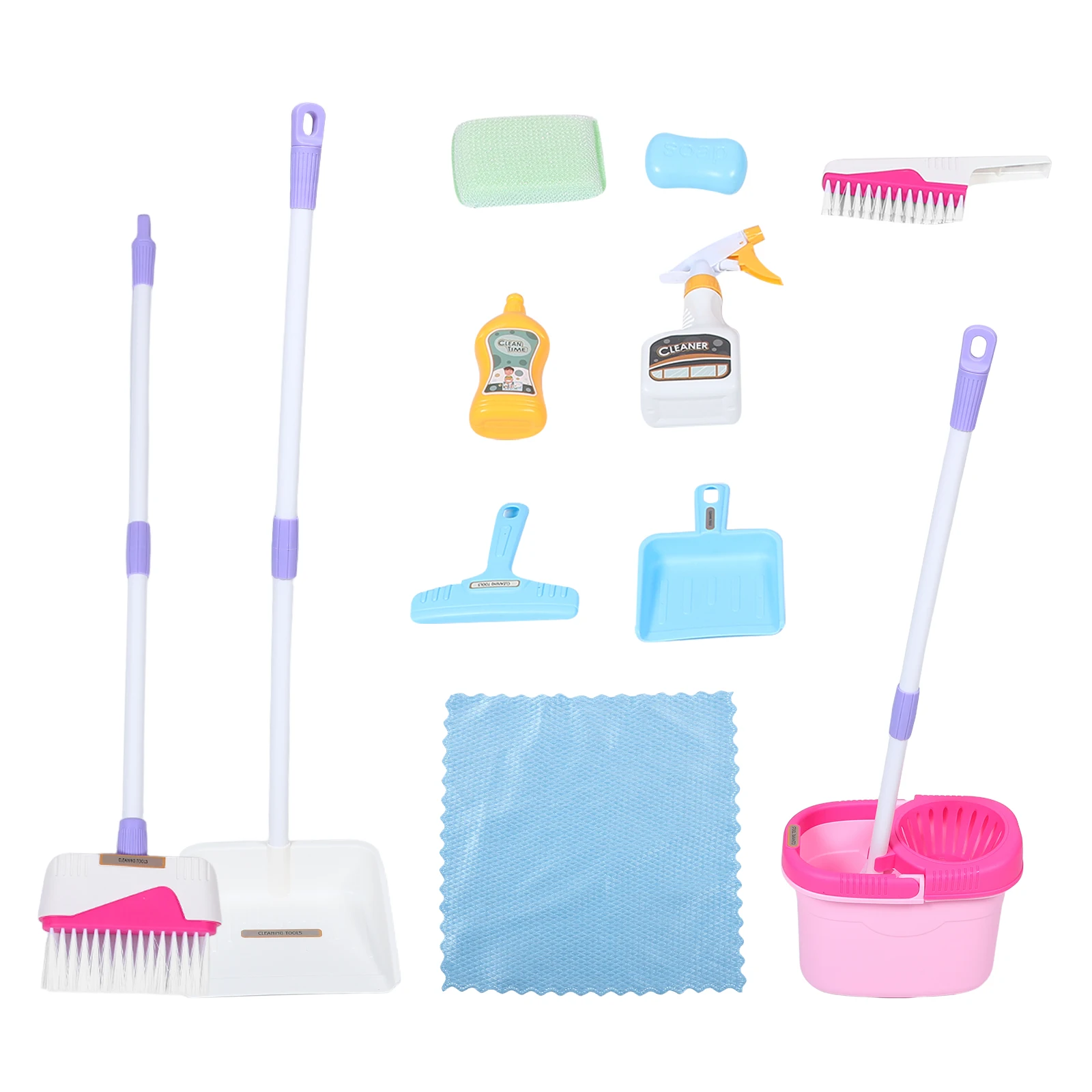 

Cleaning Tools Toys Kids Children's Small Broom Dustpan Toddler Baby Mini Combination