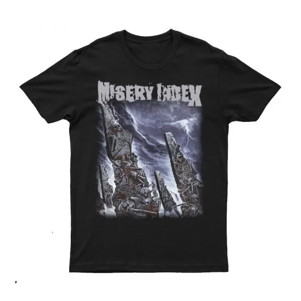 

2025 New MISERY INDEX - Rituals of Power Printed Unisex Street Fashion Trendy Short Sleeve with Pure Cotton Round Neck
