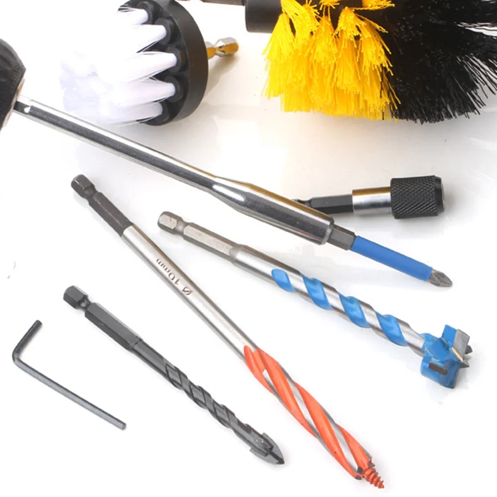 150mm/300mm Hexagonal Shank Extension Bars Holder Alloy Steel Quick Release Drill Bits Screwdriver Extension Bars Connecting Rod