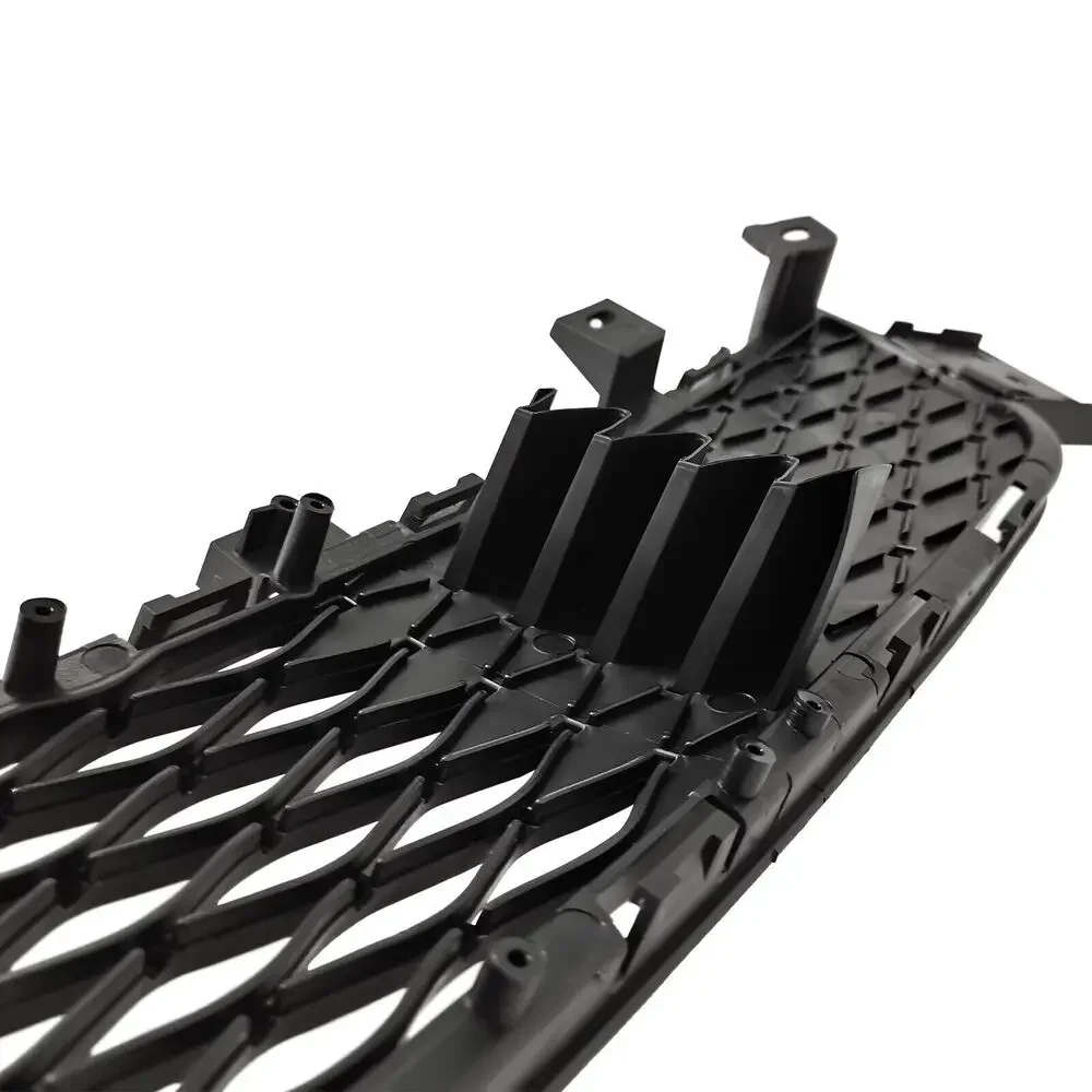 Fit Infiniti Q50 Sport 2018-2022 Front Bumper Lower Grille Black Grill Honeycomb