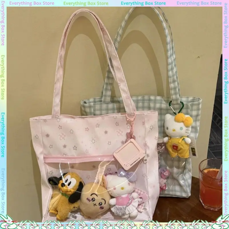

New Japanese Two-Dimension Itabag Baby Bag Large Capacity Bag Shoulder Bag Tote Bag Commuter Underarm Bag