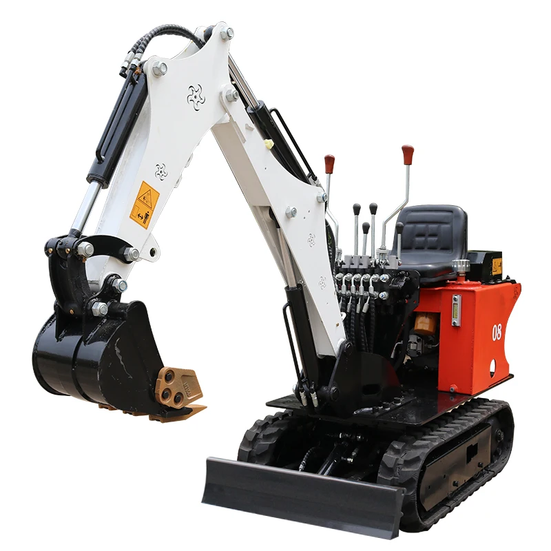 Mini Crawler Excavator Multi Purpose for Digging Planting Farm Garden Construction Work