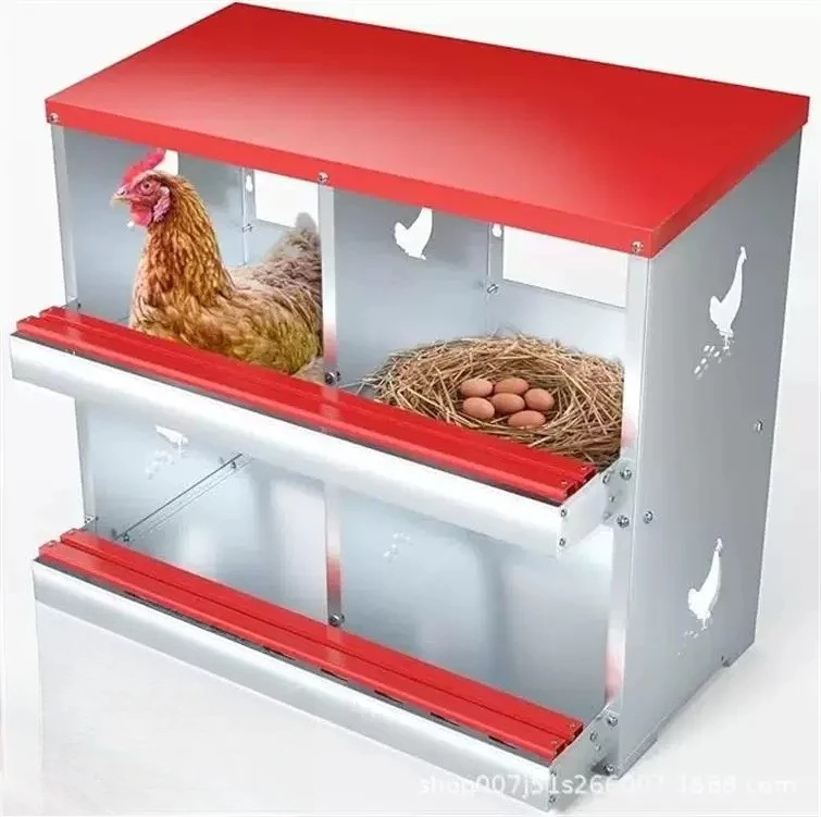 Chicken Nest Egg Laying Box Egg Laying Box Chicken Running Cage Chicken Cage Galvanized Durable Easy To Clean Cross-border