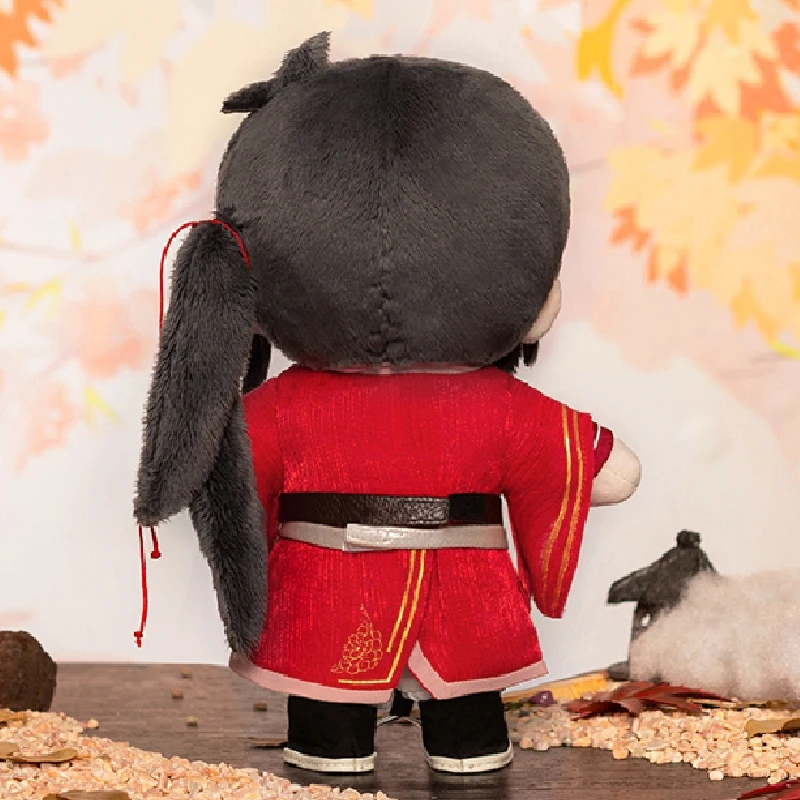 20cm Anime Tian Guan Ci Fu Plush Toys Hua Cheng San Lang Dolls Heaven Official's Blessing Soft Stuffed Decorate Kid Cute Gifts