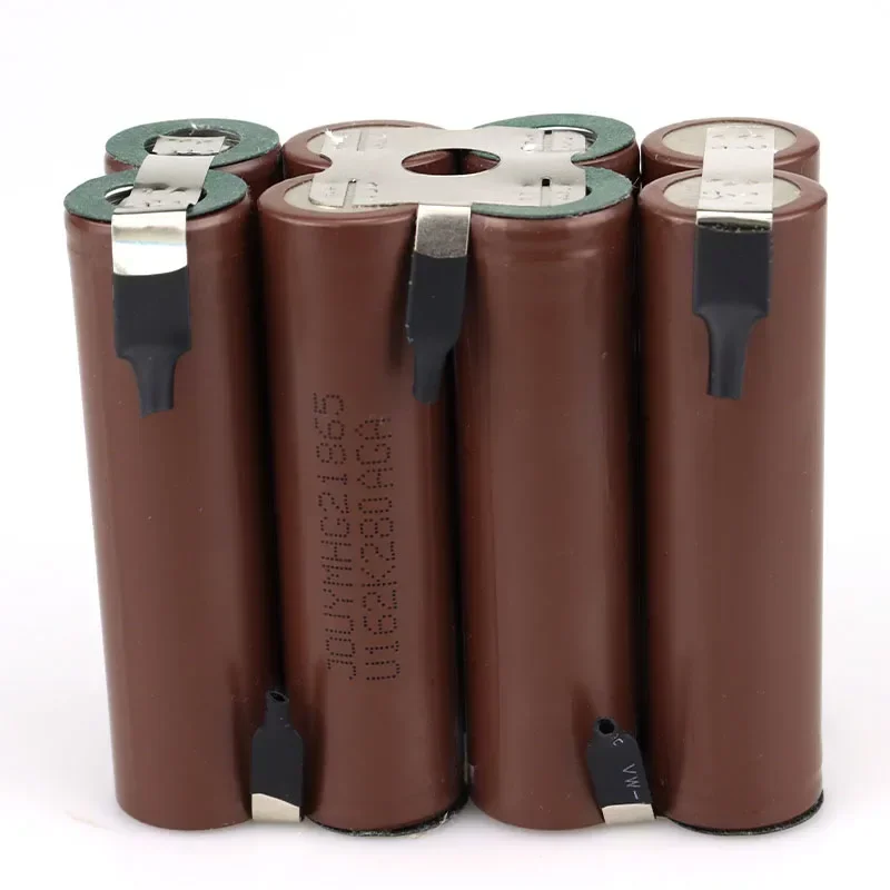 18650 Welding Battery Pack HG2 6000mAh 4S Tool Battery 10.8V/14.4V/18V/21.6V Screwdriver Battery