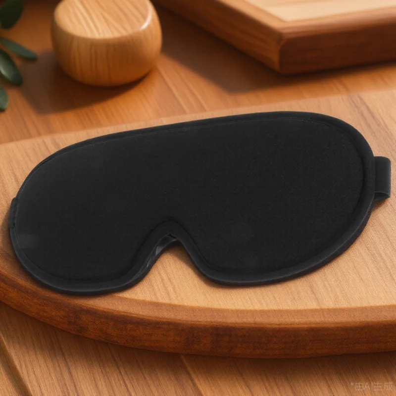 

Ultra Soft Memory Cotton Sleep Mask Comfortable Blindfold Cover For Indoor Travel Office Night Use Shading Sleeping Eyeshade