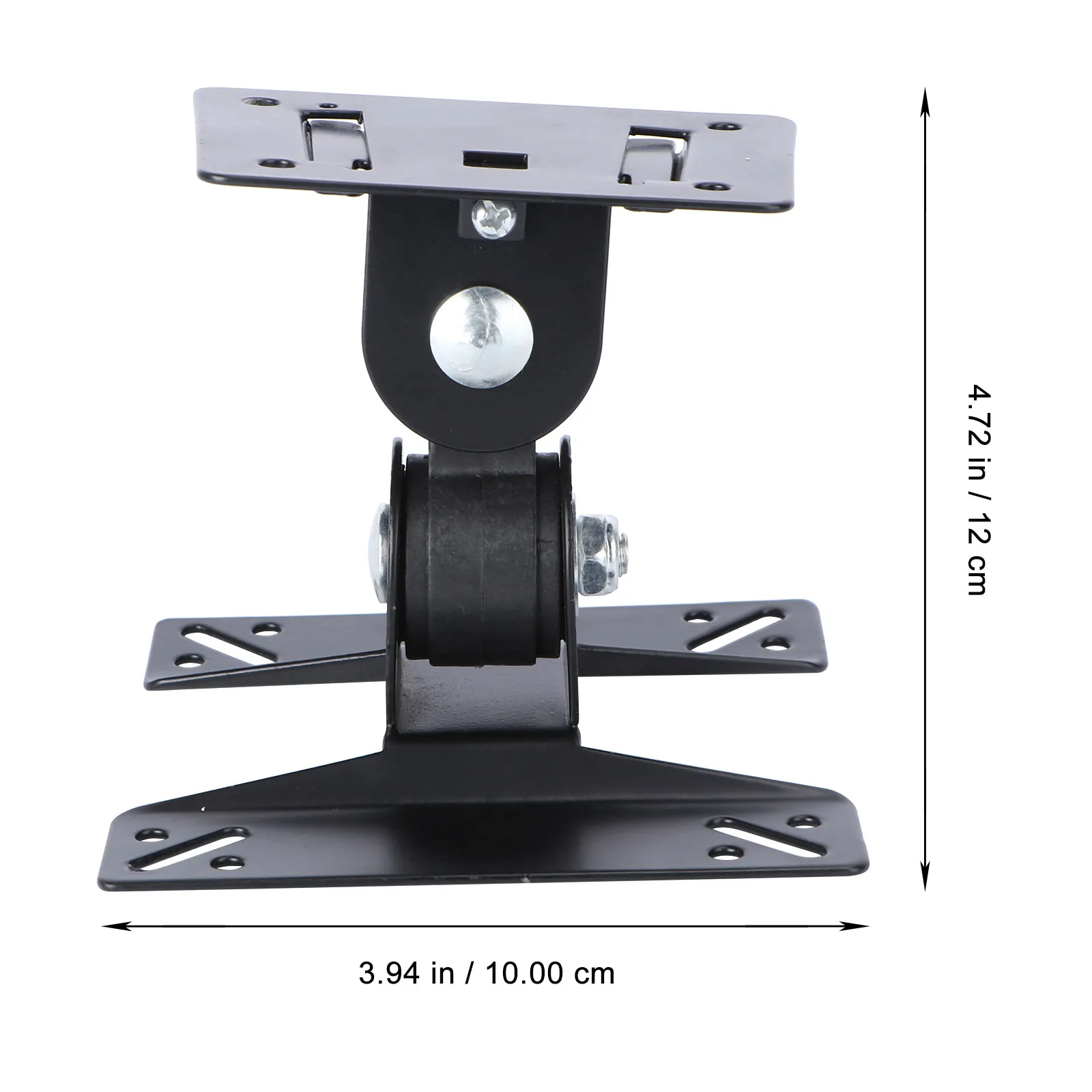 1Pcs Heavy Duty Adjustable Rotatable LCD TV Bracket Holder for 27 Inch Display Compatible with 75Mm 100Mm Mount Black