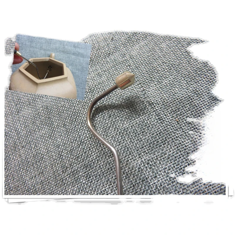 الأرجواني الطين إبريق الشاي صنع أدوات حفرة مستديرة ، الأرجواني الرمال وعاء عملية إنتاج ثقب المياه الداخلية ، خلع الملابس أدوات خاصة #5