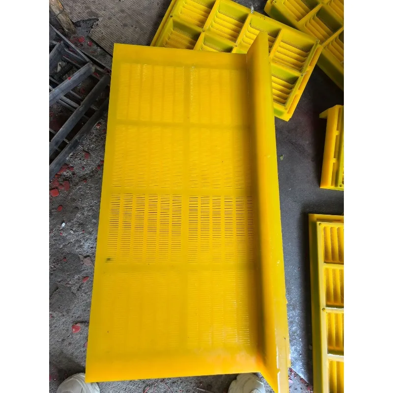 High frequency vibrating screen plate industrial screening net beef tendon screen with sand washing and coal washing