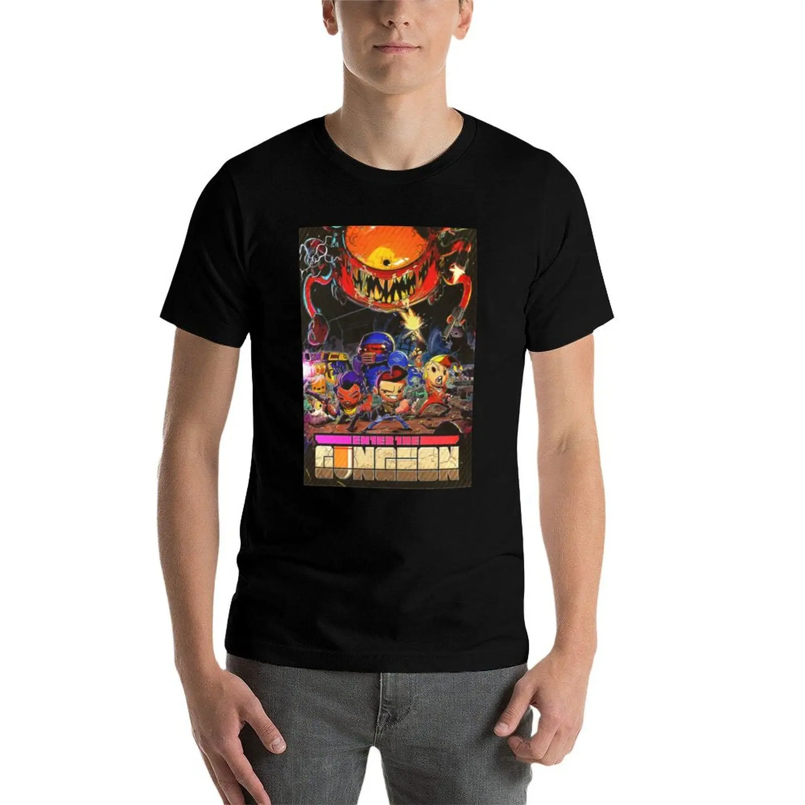 

My Favorite People Enter The Gungeon T-Shirt t shirt man cotton t shirts for man graphic funny anime t shirts oversize T-Shirt