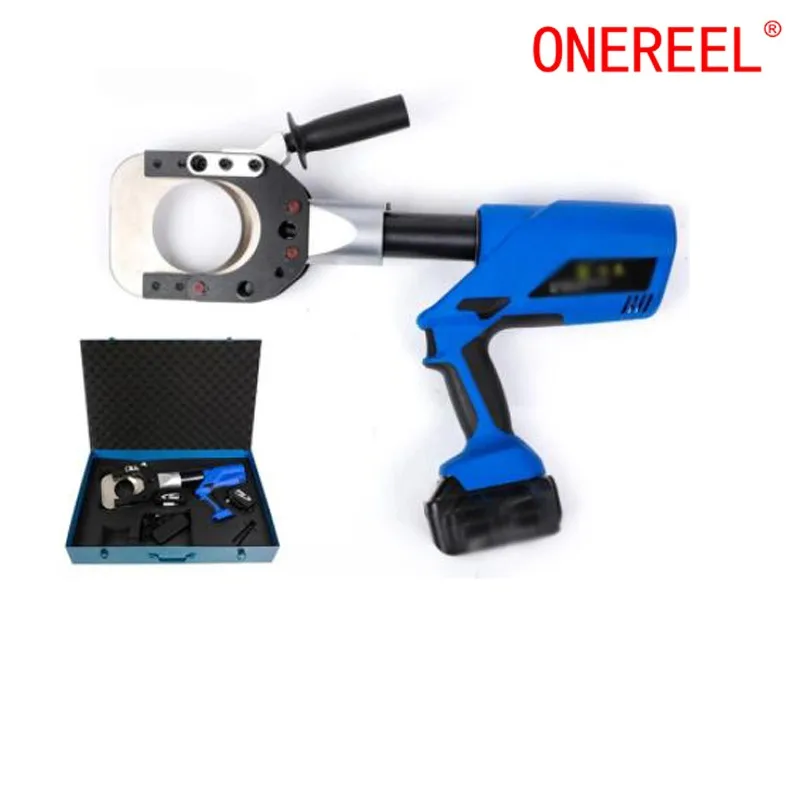 Max 65mm Battery Powered Electric Cordless Hydraulic Cable Cutter Tool