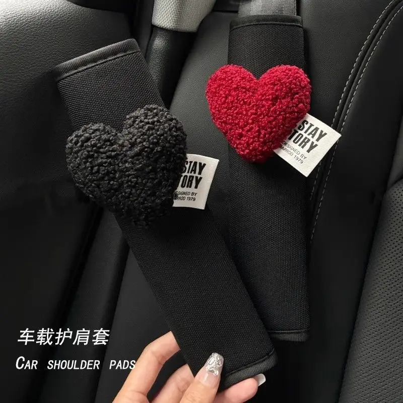 

Car seat belt, shoulder cover, protective , children's anti-strangle temperament, love, safety , high sense, universal women