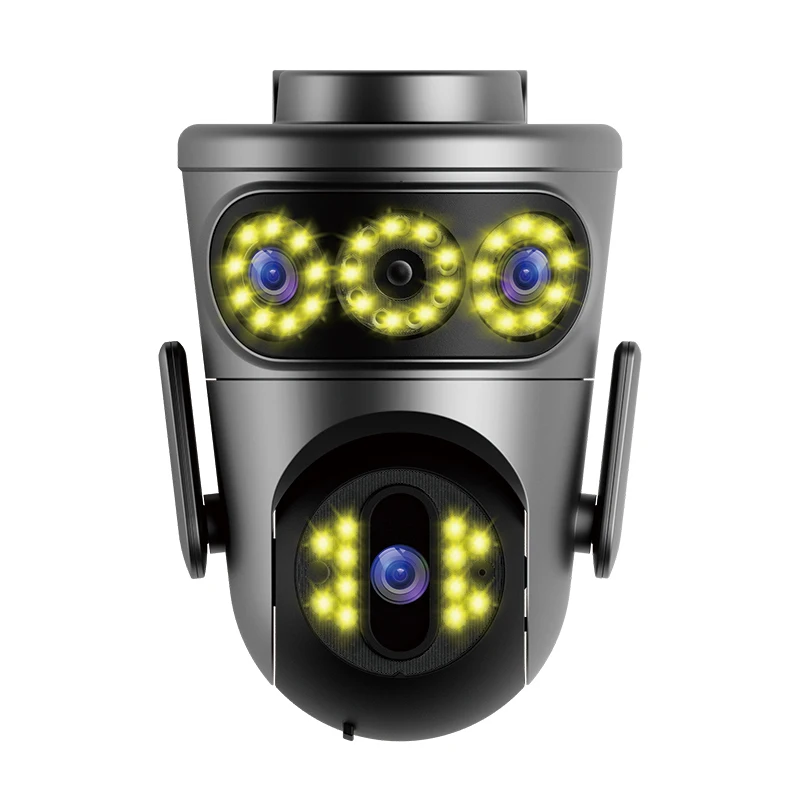 1080P Full Hd Wireless Wi-Fi Camera with Ptz Zoom, Full-Color Night Vision, Smart Home Security, Two-Way Intercom, Motion Tracking Alarm, Suitable for Outdoor Monitoring of the Elderly and Pet Care