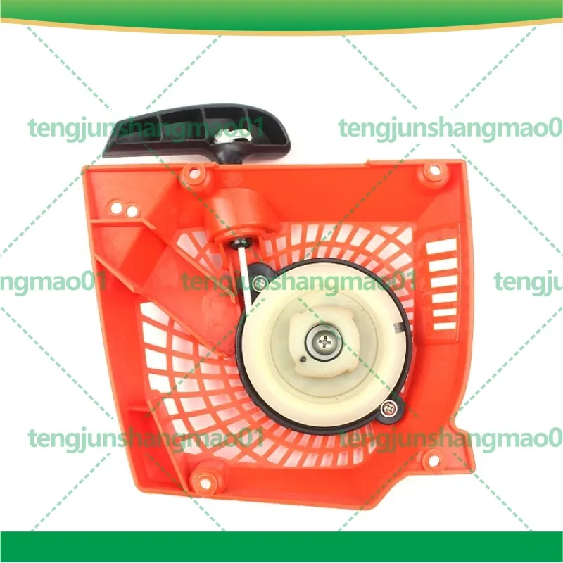 Recoil Starter Assembly for Zomax 4000 Gas Chainsaw Pull Start Rope Tray Logging Saw Spare Garden Power Tool Accessories