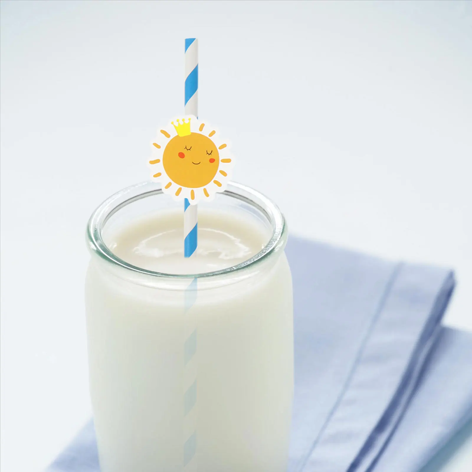 

Paper Colorful Milk Tea Thick Strong Disposable Beverage Straws Non-Absorbent Drink Straws For Coffee Juice Alcoholkitchen