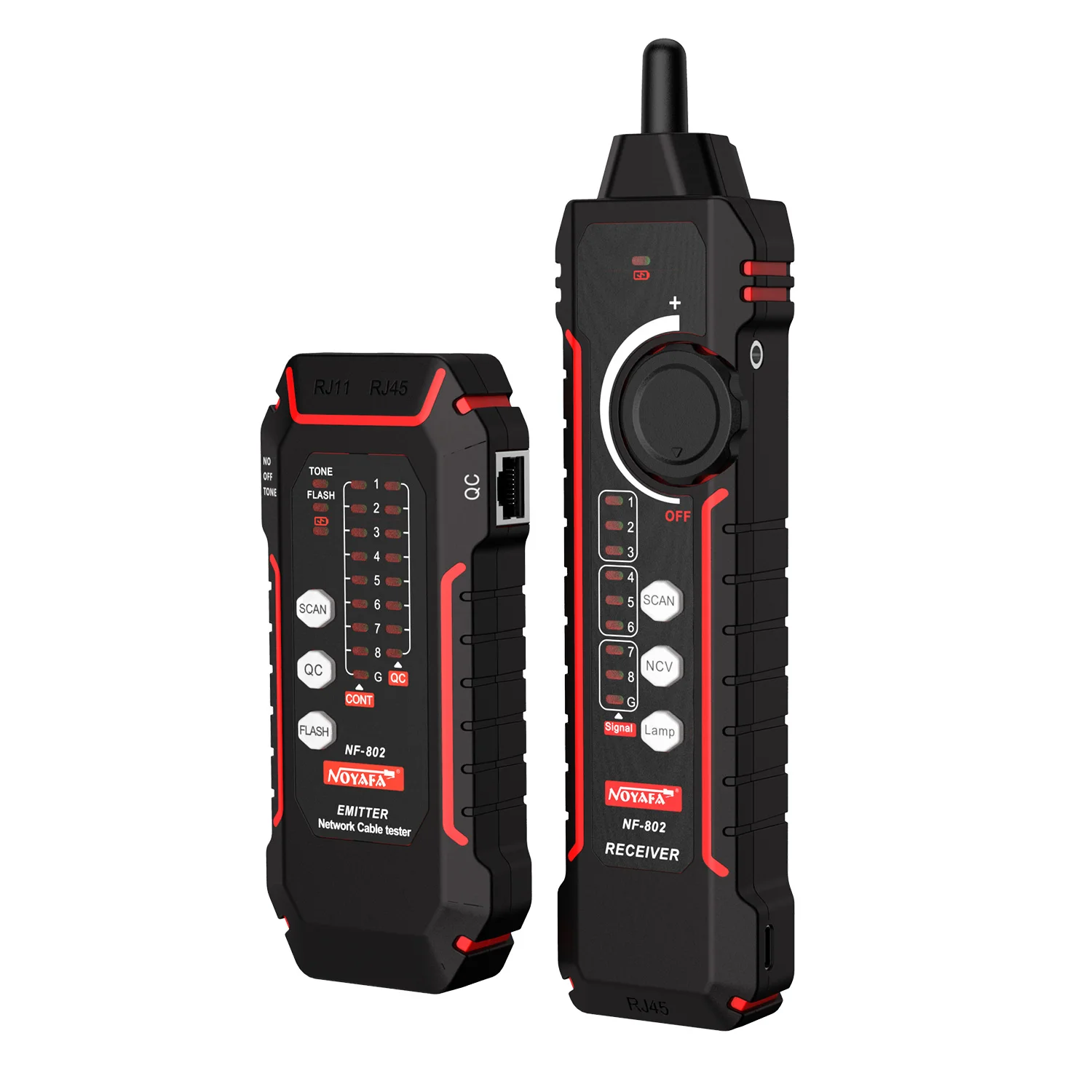 NF-802 Professional Wire Locator Intelligent Anti-jamming Dual-use Test Mode Save Time and Energy Port Flash No Reviews Yet