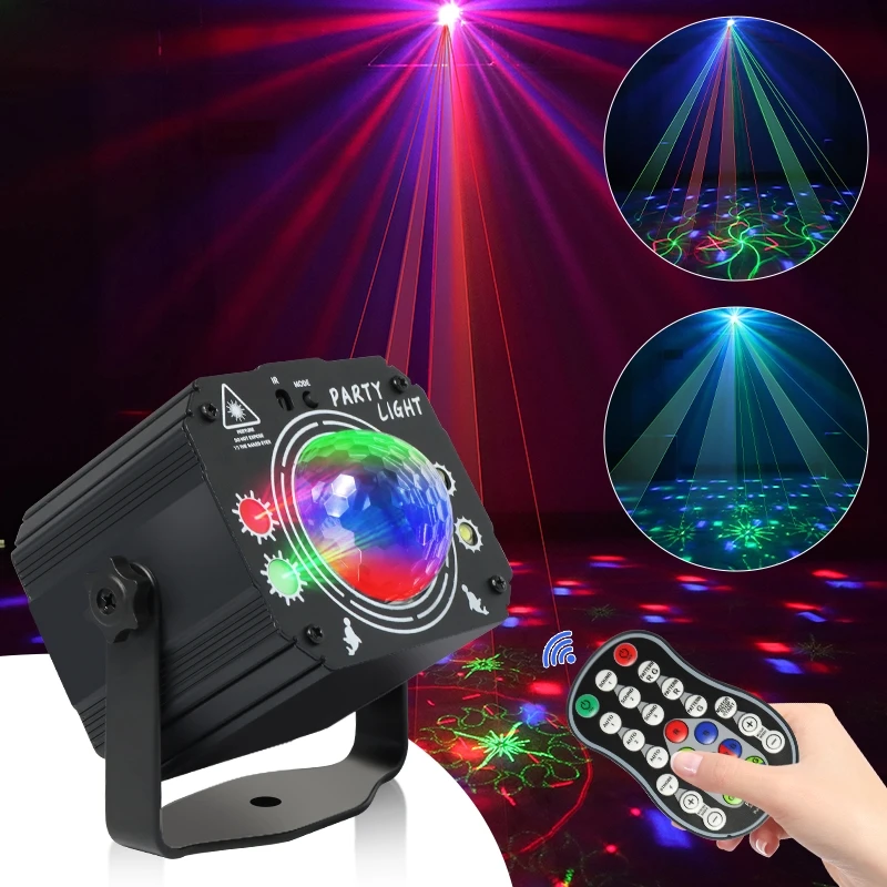 Mini USB Party Lights DJ Disco Light ,LED Strobe Stage Projector Light Carnival Party Bar Birthday Wedding Holiday Decoration