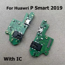 New For Huawei P Smart 2019 USB Charging Dock Port Socket Jack Connector Charge Board Flex Cable POT-LX1 Fast Charger