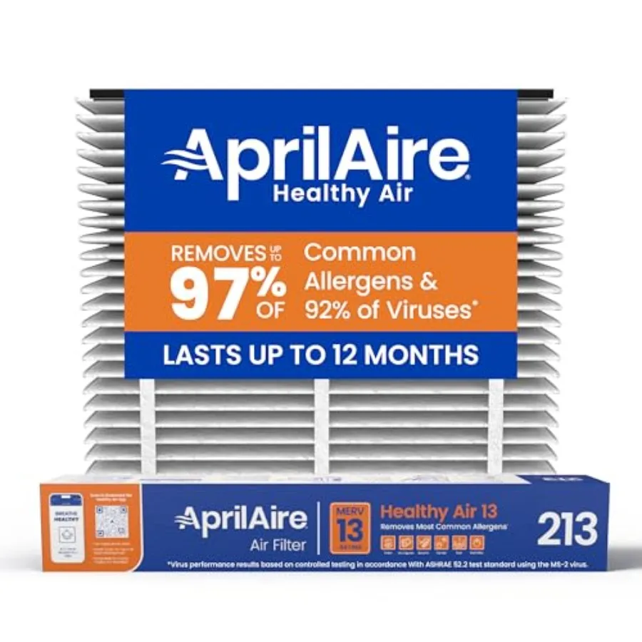 

3 Replacement Filter for Whole House Air Purifiers - MERV 3, Healthy Home Allergy, 0x5x Air Filter Pack of