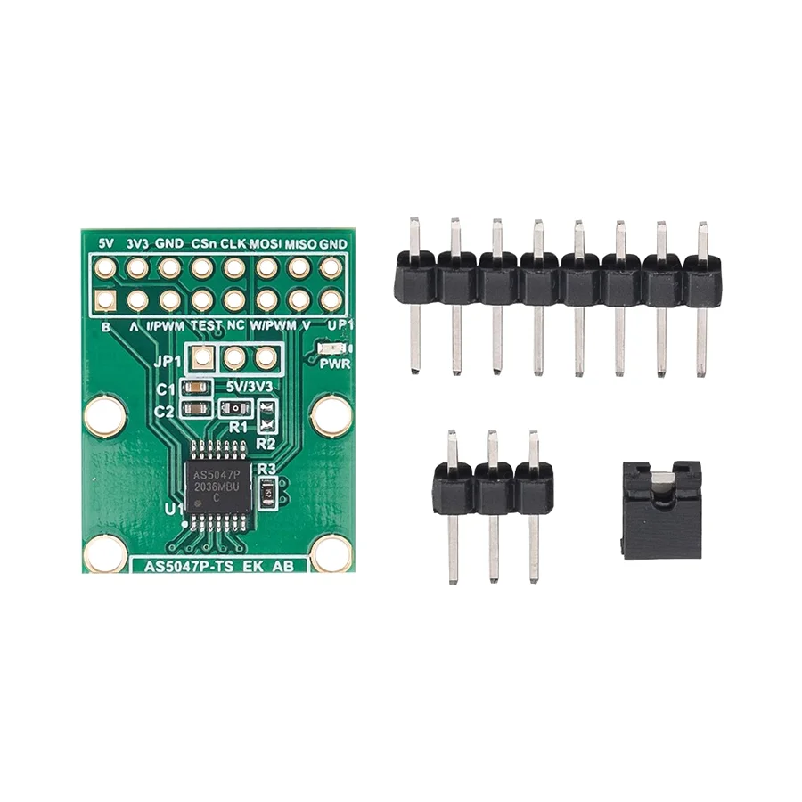 1PCS/5PCS AS5047P Magnetic Encoder Board, SPI ABI PWM, 3.3V/5V Compatible, Precision Position Detection for SimpleFOC ODrive