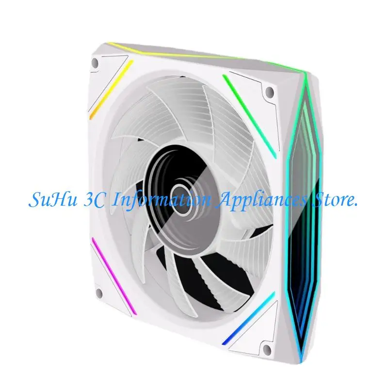 12x12cm Case Fan Customizable ARGB Silents Operation And High Compatibility
