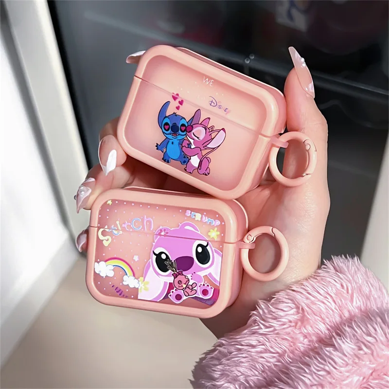 Disney Stitch For Airpods Case,Shockproof Protective TPU Earphone Cover For Airpods Pro 2 Case/Airpods 1/2/3  For Lovers Funda