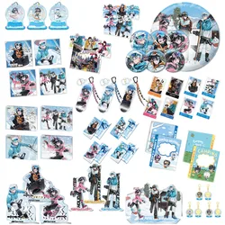 Sunsyea Link Click Shiguang Daili Ren Official Merch Series Badge Laser Cards Acrylic Stand Board Ornaments Card Album