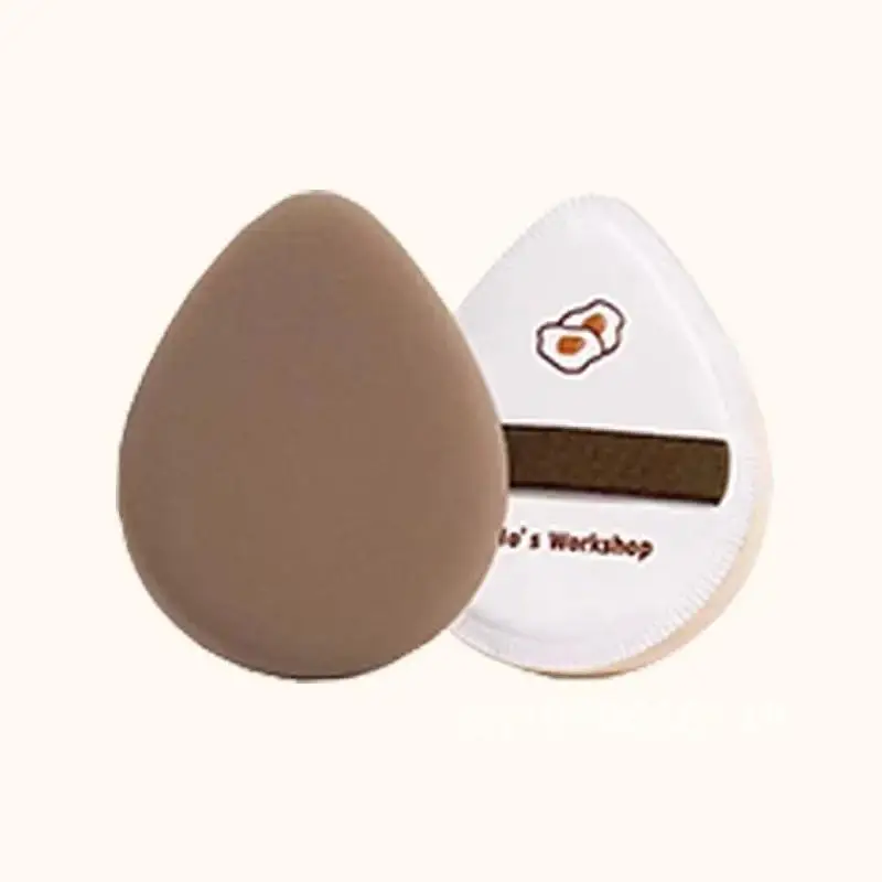 Momos workshop Mini pudding makeup puff portable travel outfit powder blusher concealer foundation beginner makeup tool kit