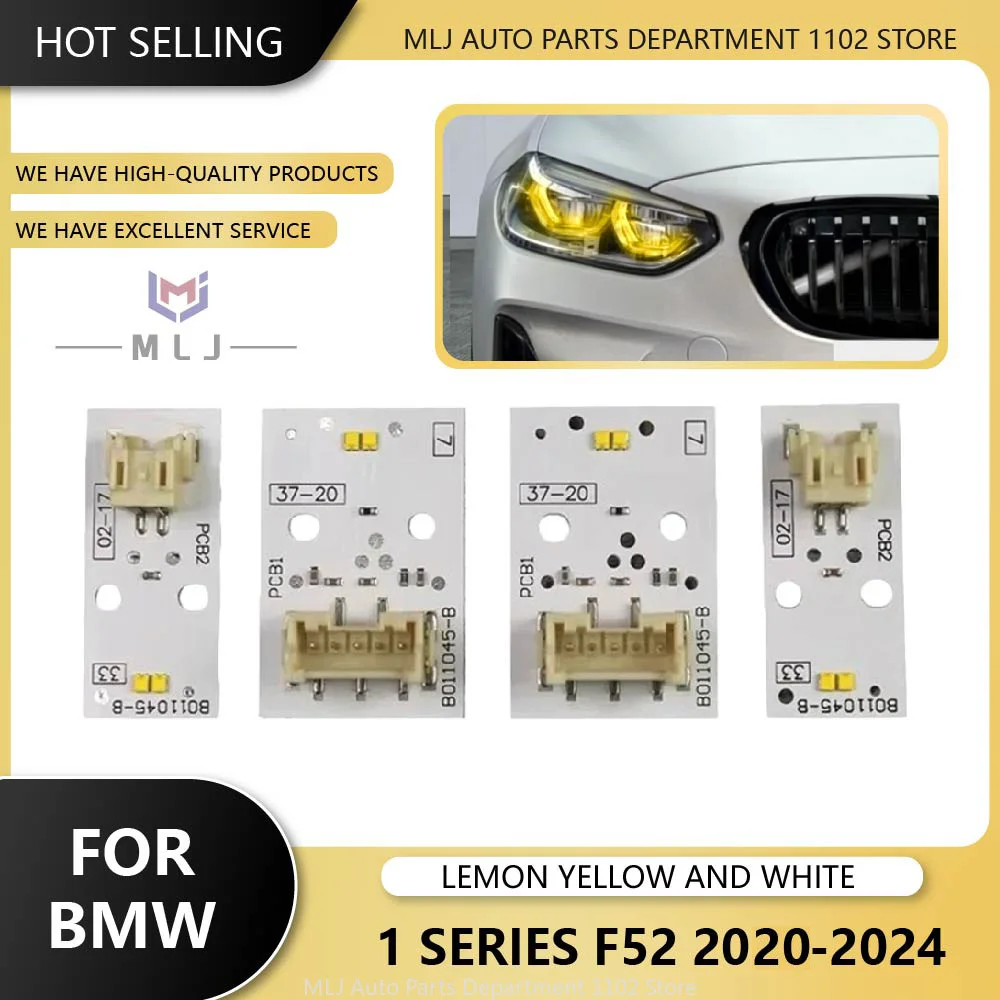 

Для BMW 1 серии F52 2020-2024: Модули DRL для фар, чипы балластов, светодиодные модули, чипы Angel Eye (белый, желтый), автоаксессуары