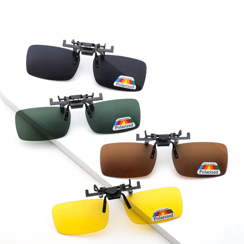 

Sunglasses Clip Sunglasses Polarizing Clip Driving Driver Driving Tide Clip Polarizing Lens Night Vision for Men and Women