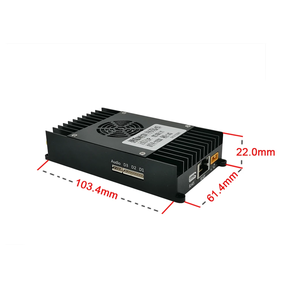 High transmitting power wireless video/data transmitter receiver transmitter PA 2W 5W 22km