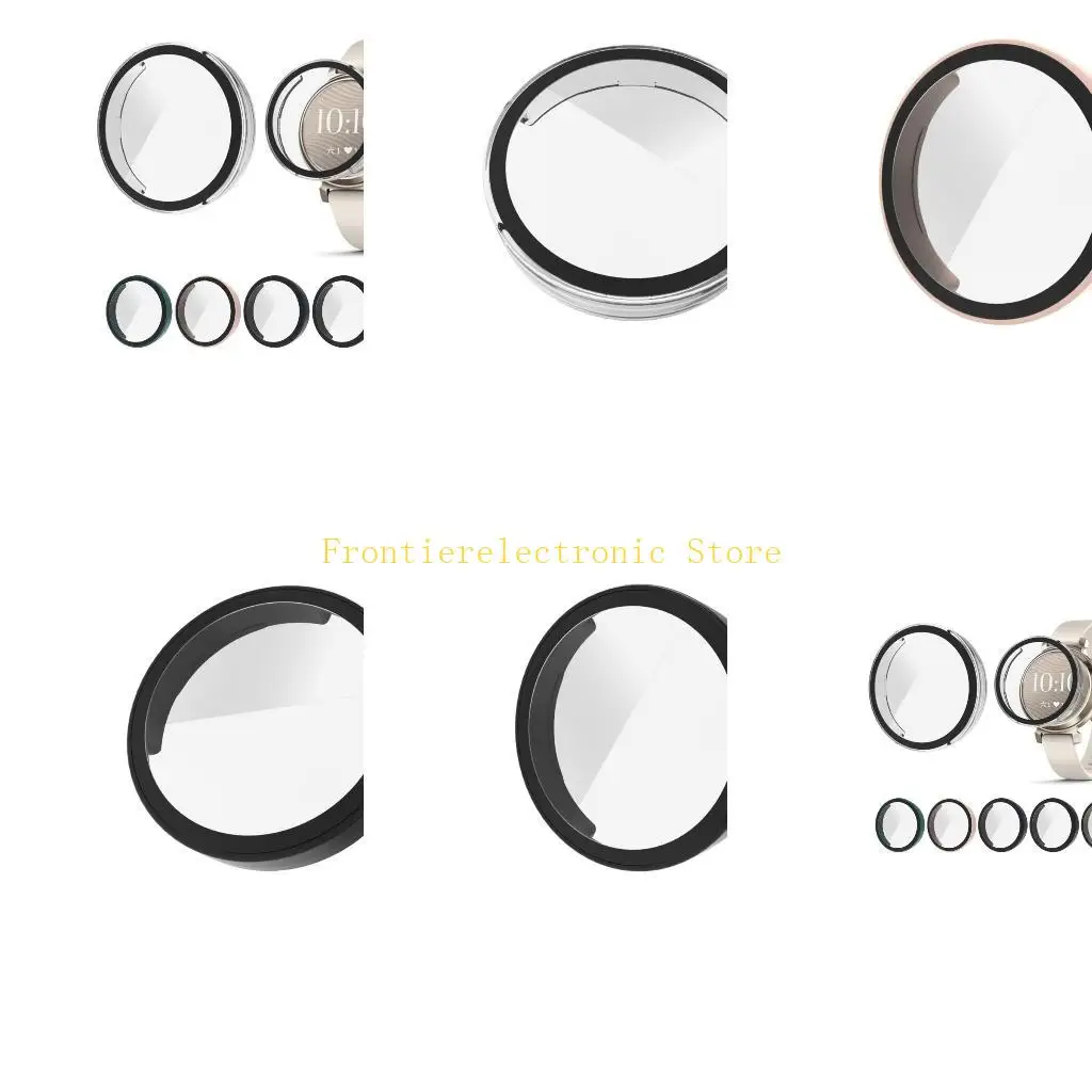 

G8DB Защитная пленка для экрана часов Чехол для ПК с пленкой из закаленного стекла для 2 человек