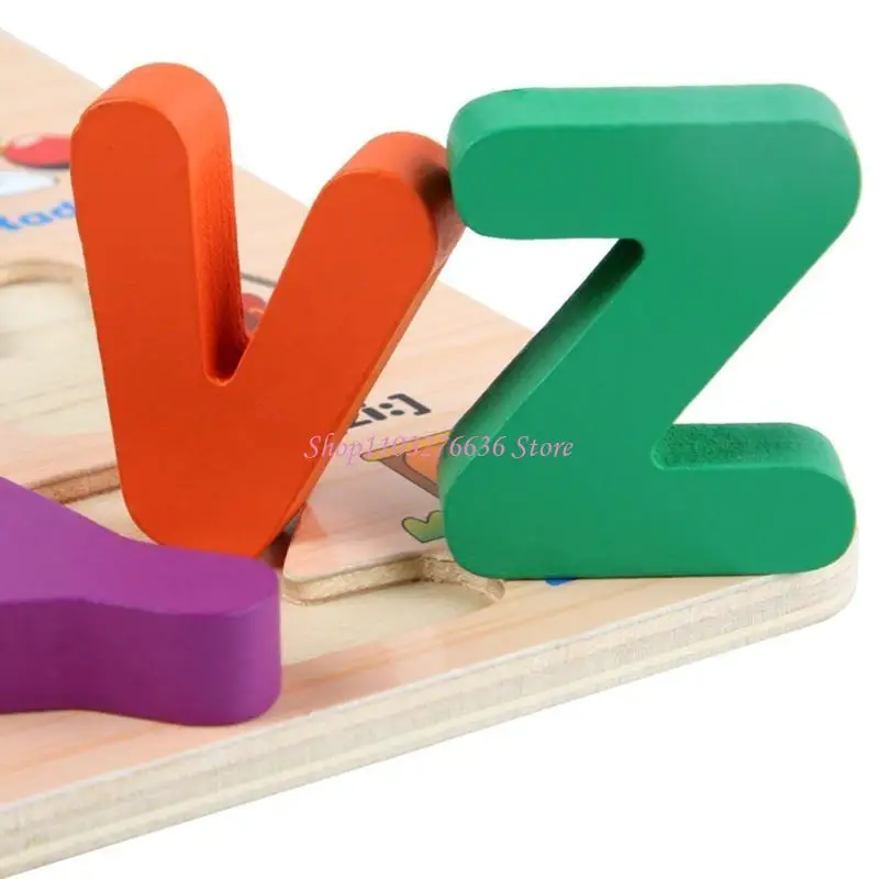 R6FD Math Education Toy Wooden Puzzle Board Baby Gift Hand Exercise Toy