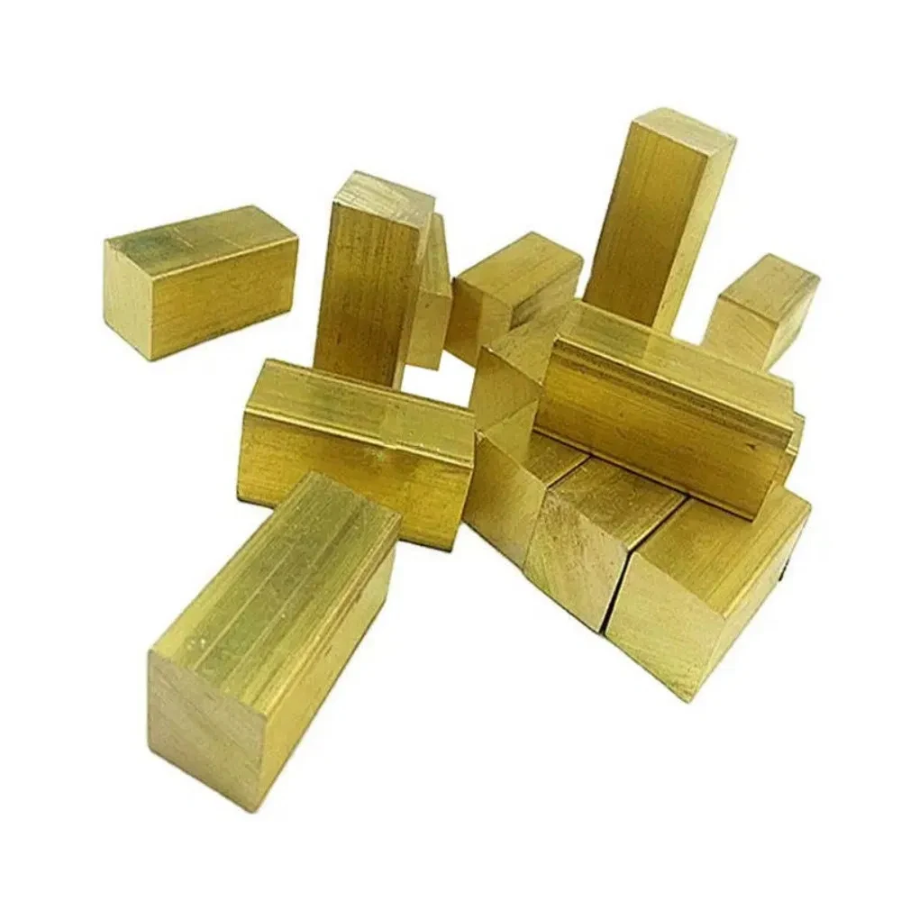 

1pcs Length 250mm Solid Brass Row Strip Brass Flat Plate Bar Thickness 3mm 4mm 5mm customize