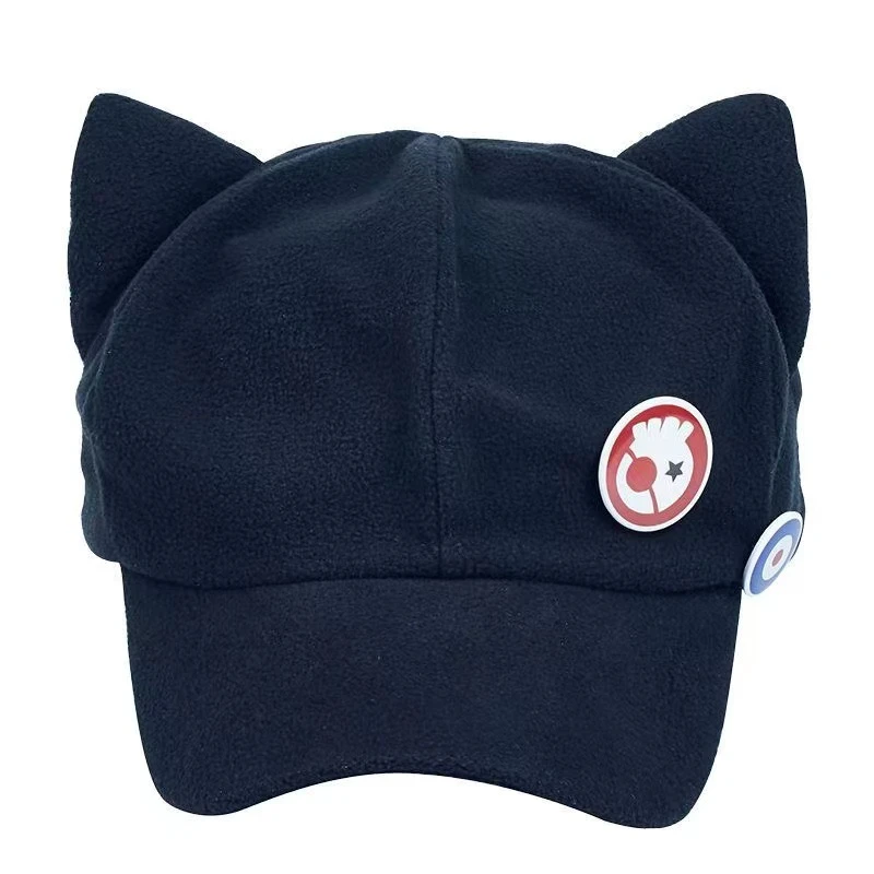 Shikinami Asuka Rangure Soryu Cat Ear Hat Peak Cap Cartoon Baseball Cap Anime Cosplay Costumes Accessories Gifts