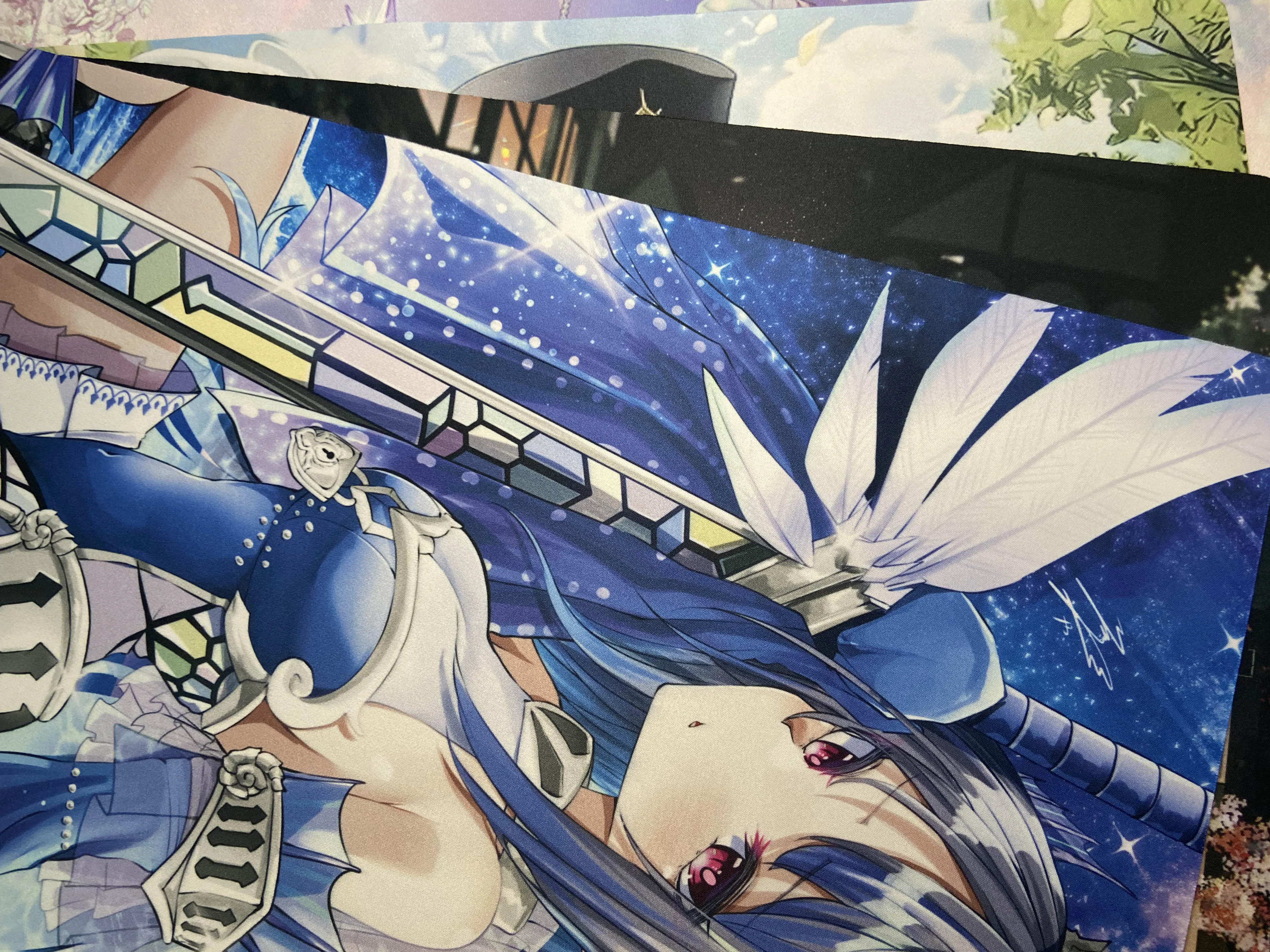 YuGiOh Yuki-Onna ، لوحة ألعاب Icicle Mayakashi Playmat TCG CCG العاب اوراق التداول حصيرة ماوس وسادة مطاطية حصيرة مكتبية وحقيبة 60x35cm