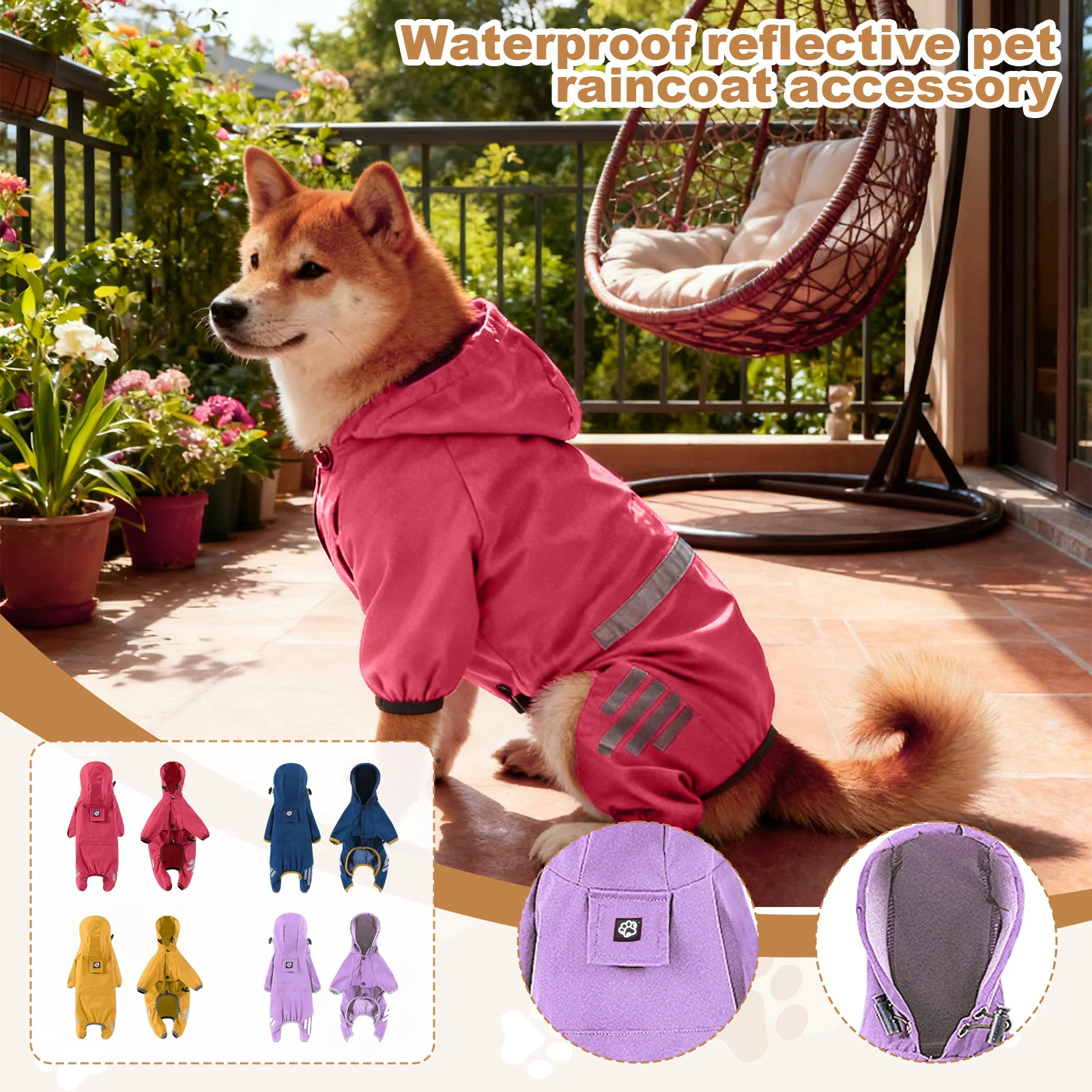 Thumbnail 3 - #9 Compare Pet Rain Jackets Before You Buy