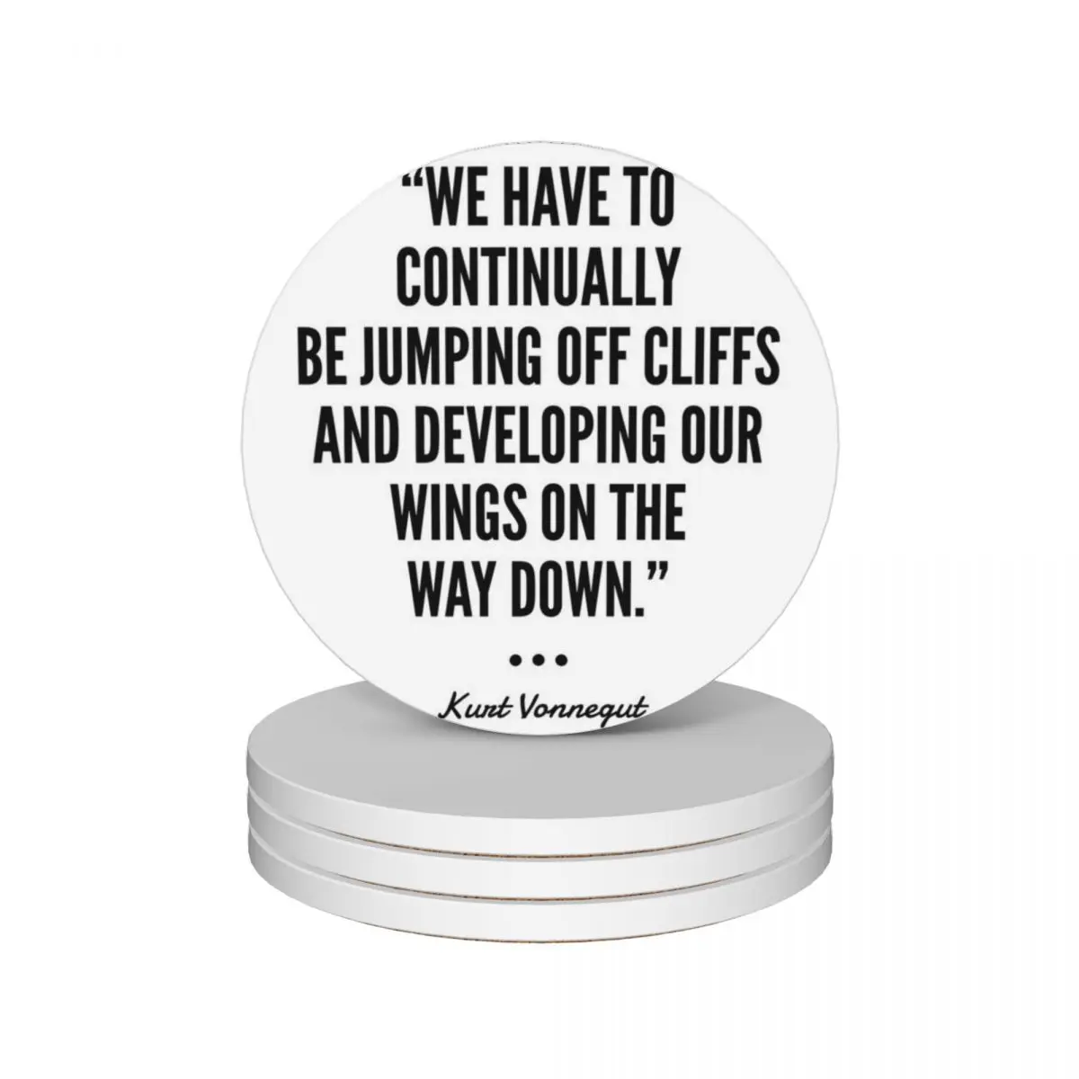 

Developing Our Wings Ceramic Coasters (Set of 4) for cups set cute christmas Coasters