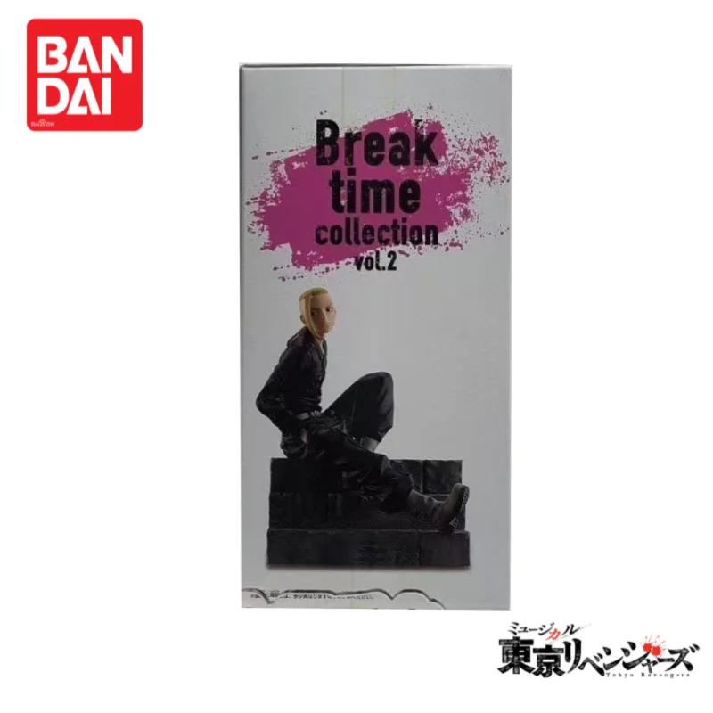 

In Stock Original Bandai Tokyo Revengers Banpresto Break Time Collection Vol.2 Draken Figurine Model Ornaments Anime Merchandise