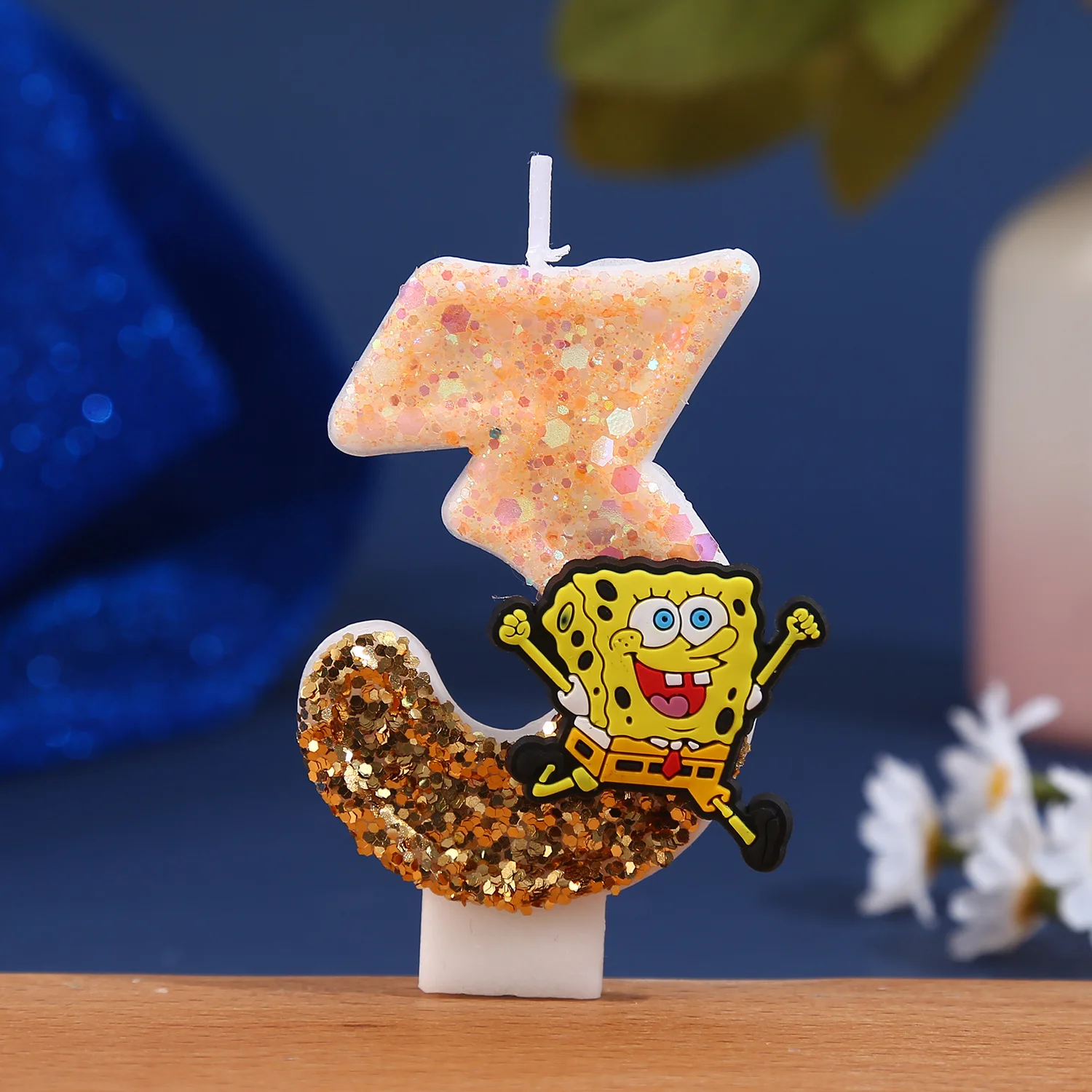 Spongebob Digital Candle Numbe - Zebra Candle Supplies ulasan dan harga