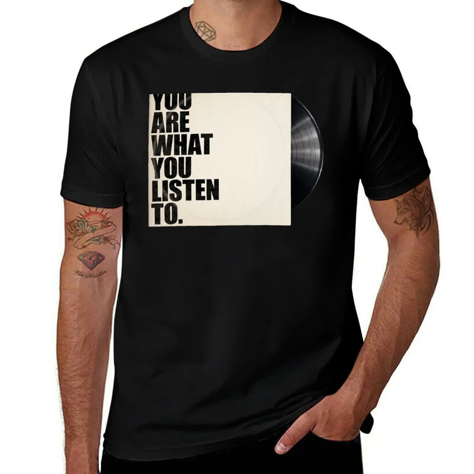 You Are What You Listen To T-Shirt Mechanic Work Tee Shirt