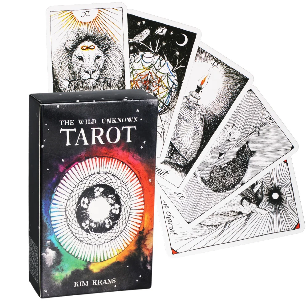 Hot Sell Rider Tarot Cards Party Games Mysterious Divination Board Games for Women Girls Card game Board Game