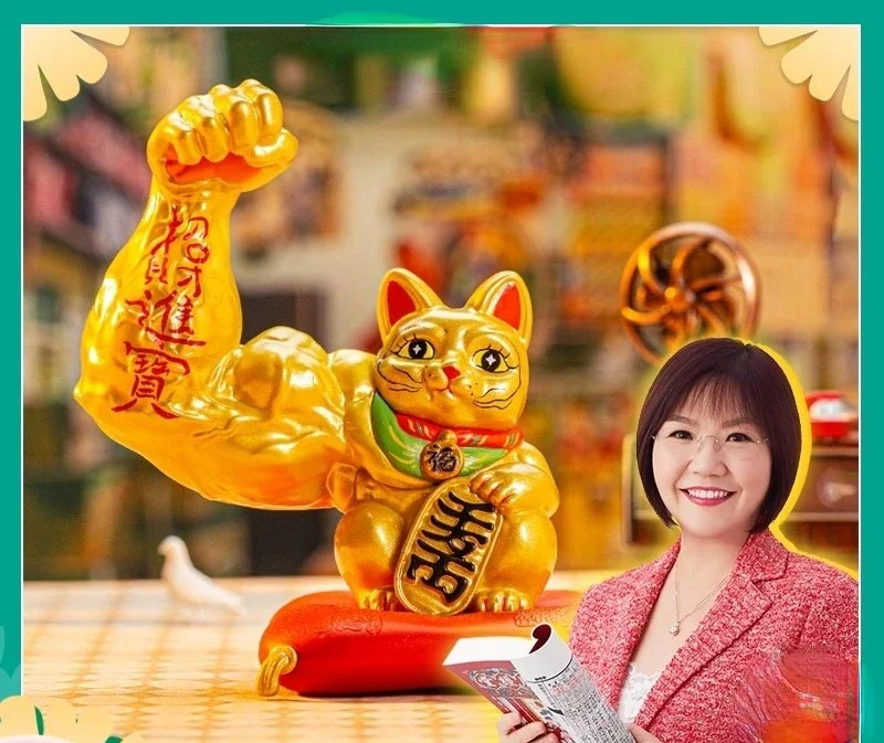 

Big Fortune Cat Blind Box Hand-Made Fashion Play Toy Decoration Genuine Doll